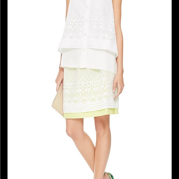 Ostwald Helgason Embroidered Skirt Size UK10/US8 - Picture 2 of 6